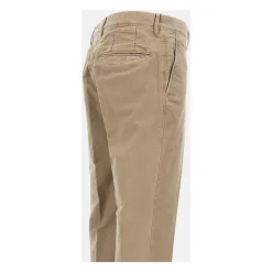 Heren Incotex Getailleerde Katoenen Broek