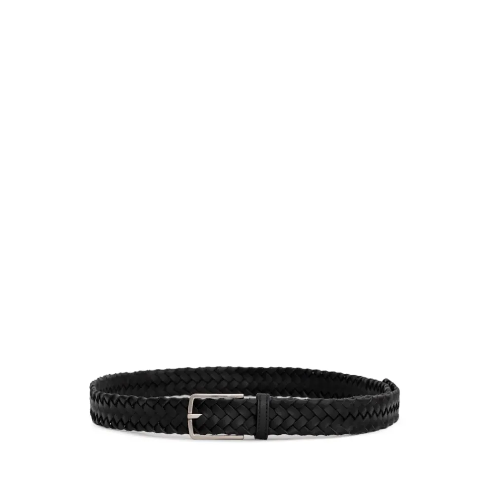 Heren Bottega Veneta Gevlochten Leren Gewatteerde Riem