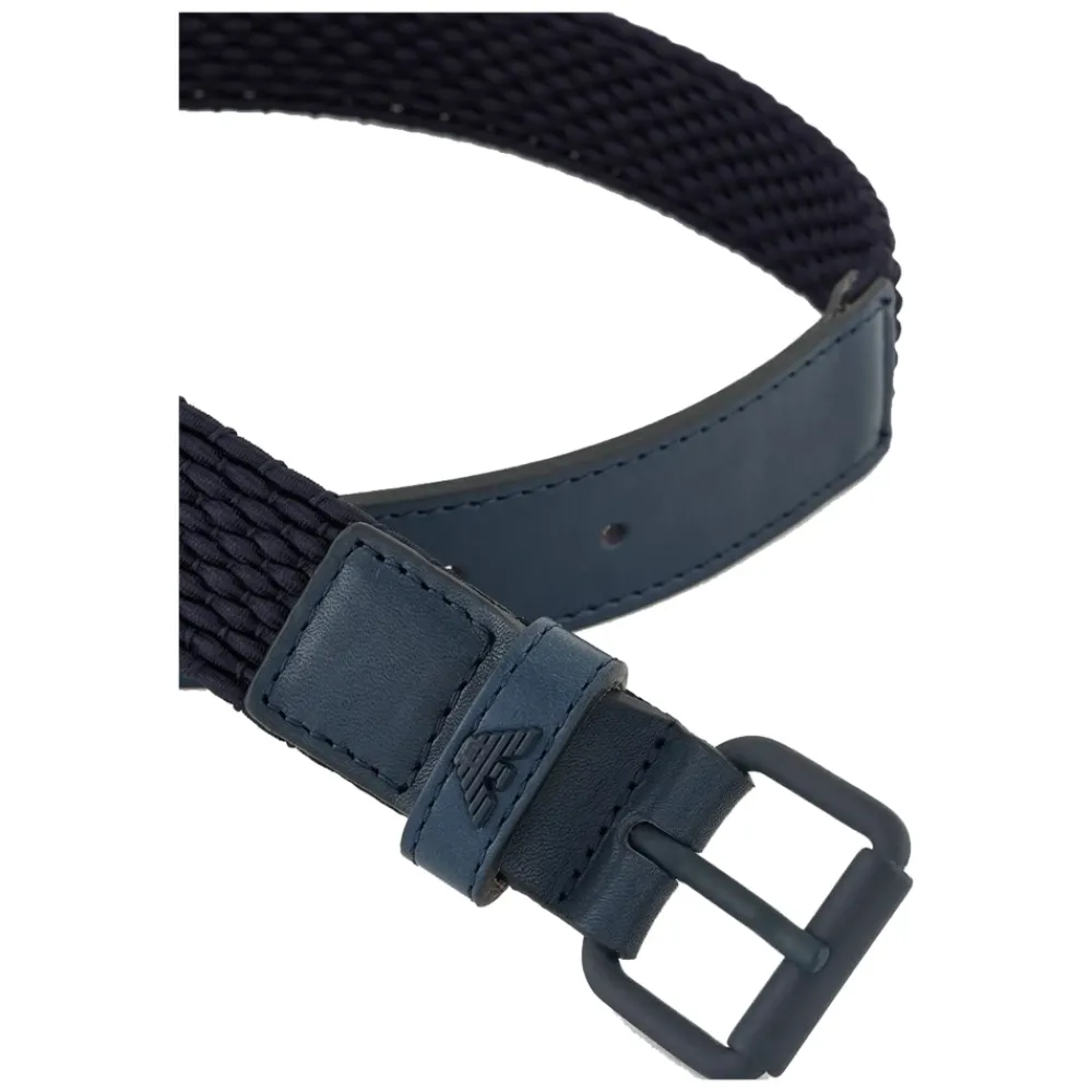 Armani Riemen En Bretels^Gevlochten leren riem