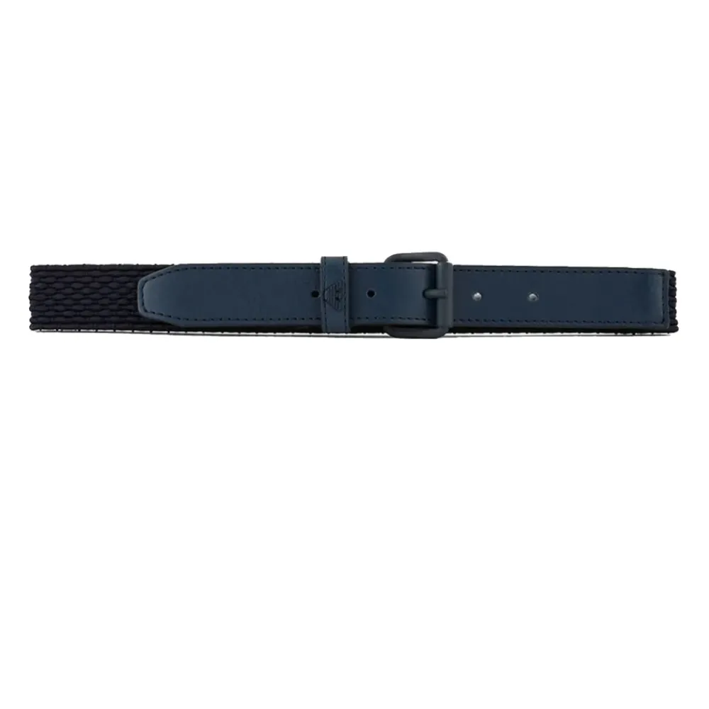Armani Riemen En Bretels^Gevlochten leren riem