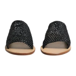 Heren Dolce & Gabbana Gevlochten Raffia Slides Schoenen
