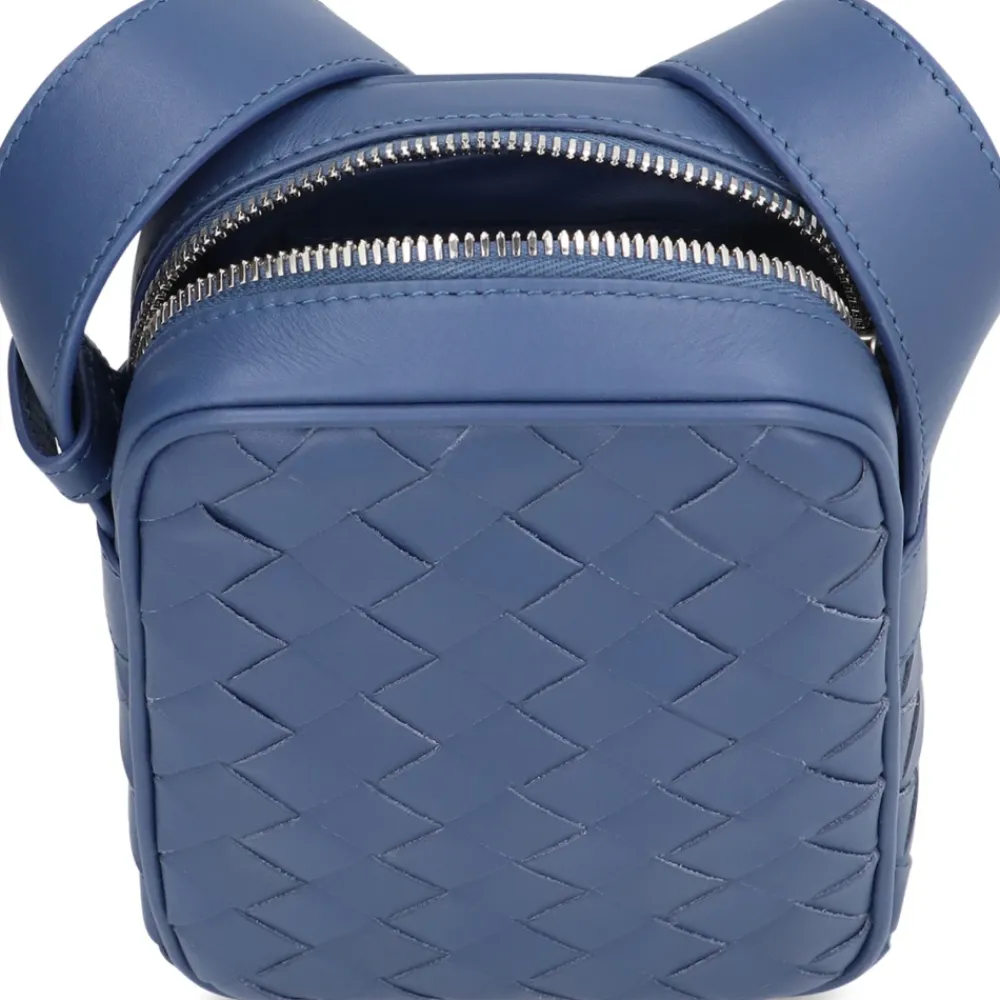 Heren Bottega Veneta Tassen^Gevlochten Telefoonhoesje met Rits