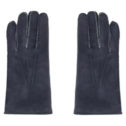 Heren Moorer Gevoerde Leren Handschoenen met Shearling