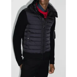 Heren Moncler Gewatteerd vest met ritssluiting