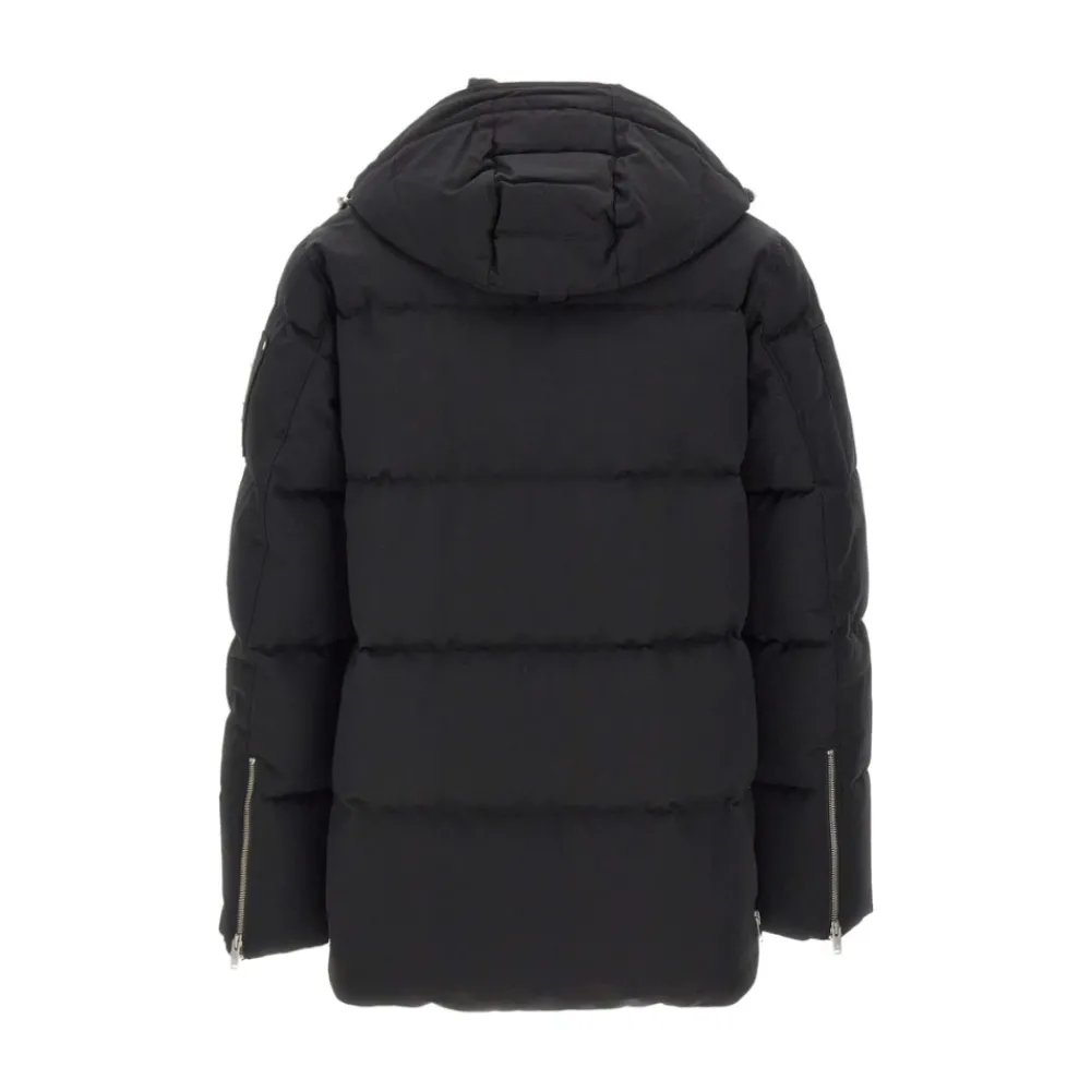 Heren Moose Knuckles Gewatteerd Buitenkleding met Afneembare Capuchon