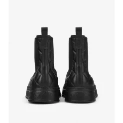 DAMES AGL Chelseaboots^Gewatteerde Beatle enkellaars