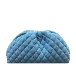 DAMES Sista Paris Clutches^Gewatteerde Denim Schoudertas