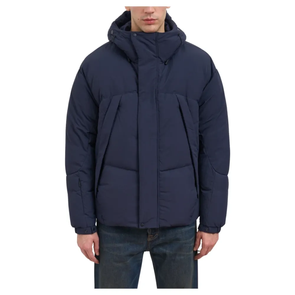 Heren JG1 Gewatteerde Jas met Capuchon
