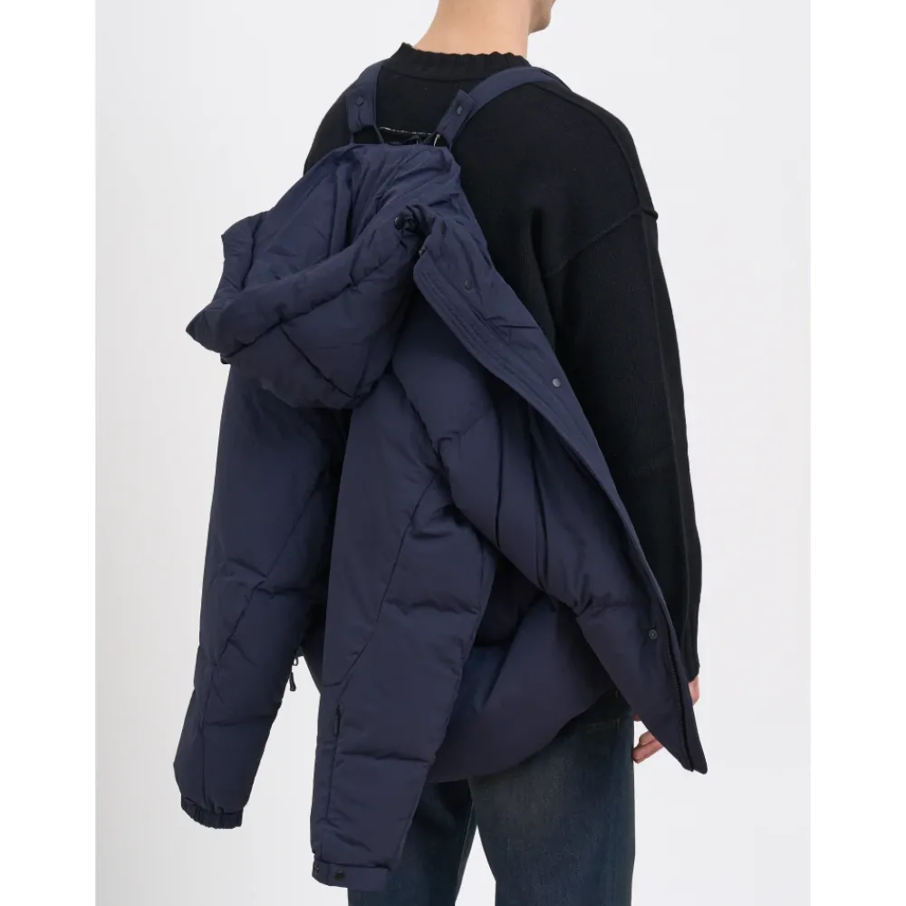 Heren JG1 Gewatteerde Jas met Capuchon