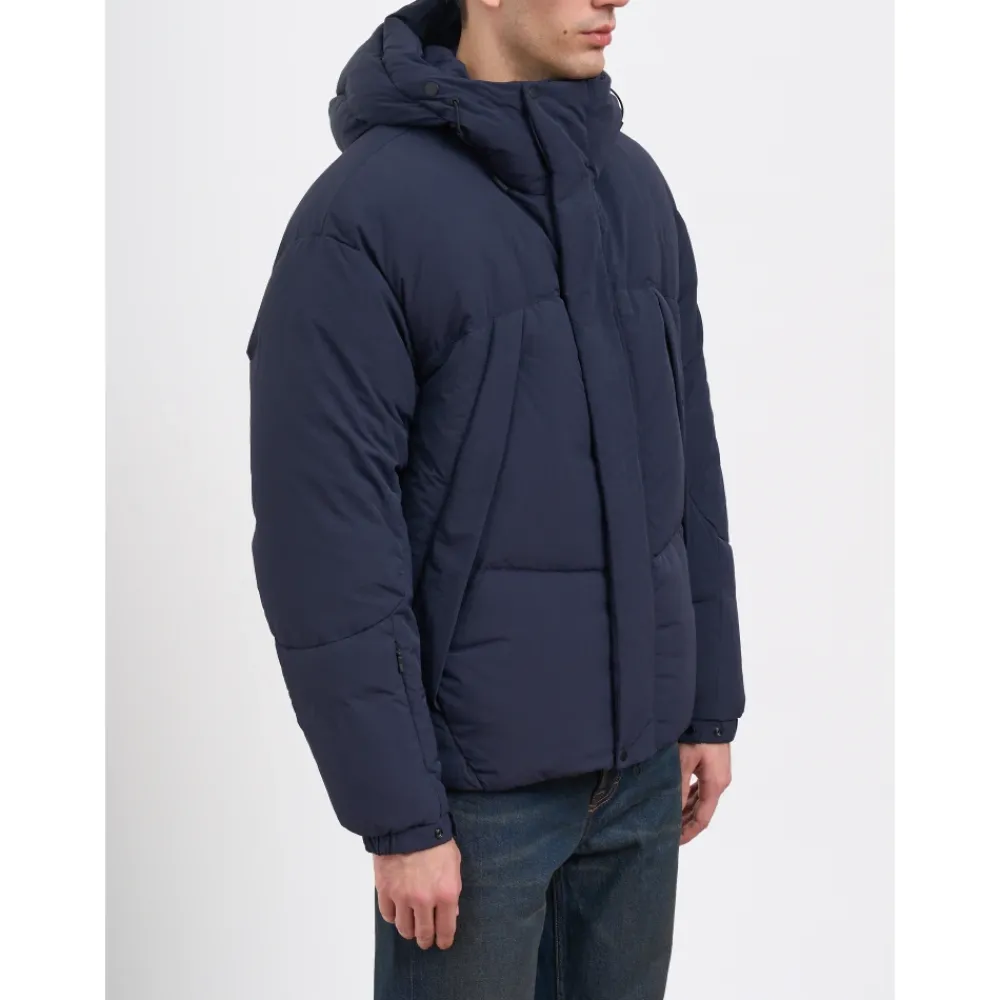 Heren JG1 Gewatteerde Jas met Capuchon