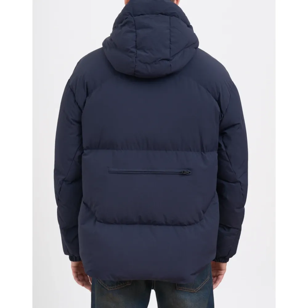 Heren JG1 Gewatteerde Jas met Capuchon