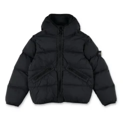 Stone Island Jassen^Gewatteerde jas met elastische boorden