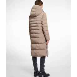 DAMES Rino&Pelle Gewatteerde jas met nepbont