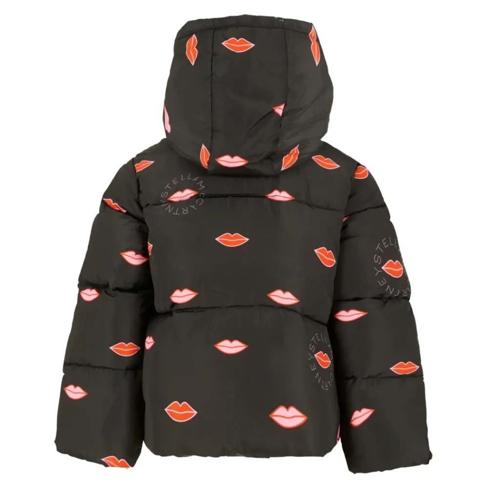 Stella McCartney Gewatteerde e Donsjas met Capuchon