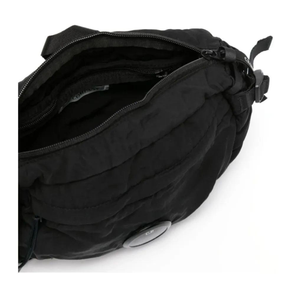 Heren C.P. Company Gewatteerde e Tassen met Lensdetail