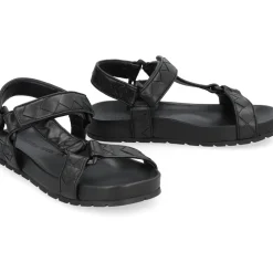 DAMES Bottega Veneta Geweven Leren Sandalen
