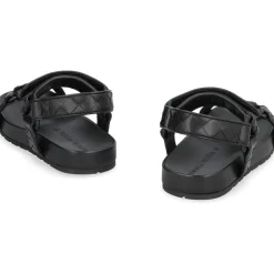 DAMES Bottega Veneta Geweven Leren Sandalen