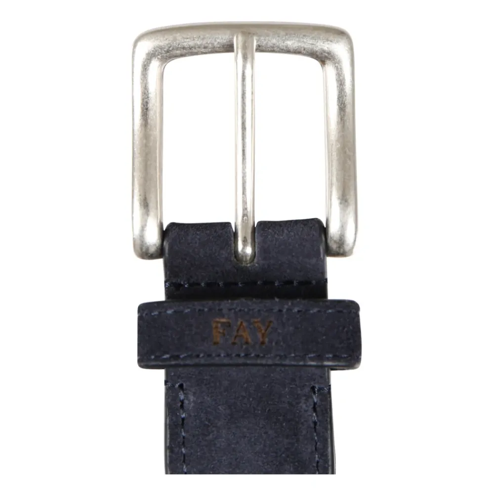 Fay Geweven Stoffen Riem met Logo