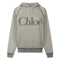 DAMES Chloé Gezellige Hoodie in Vapor Grey