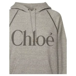 DAMES Chloé Gezellige Hoodie in Vapor Grey