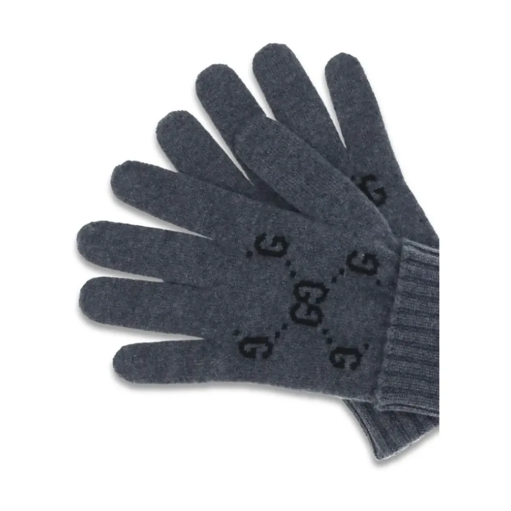 Heren Gucci GG Cashmere Handschoenen