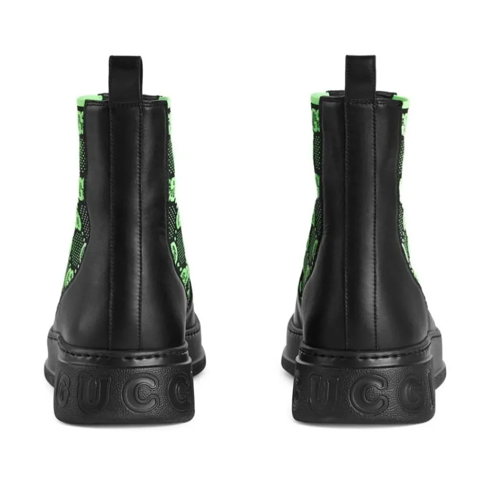 Heren Gucci Laarzen^GG Supreme Enkellaarsjes