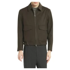 Heren Barena Venezia Jassen^Giacca in lana con colletto