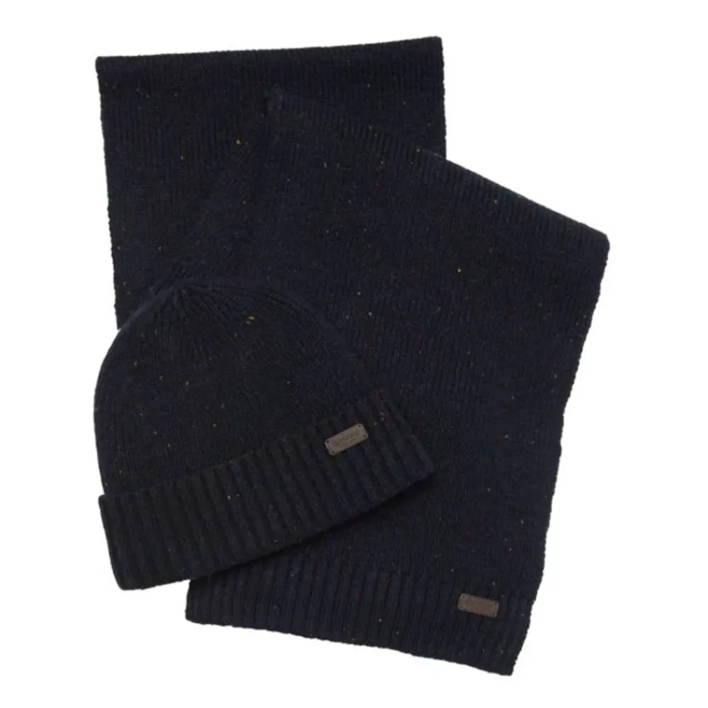 Barbour Gift Set Sjaal en Muts