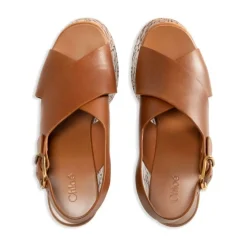 DAMES Chloé Ginger Brown High Heel Sandalen