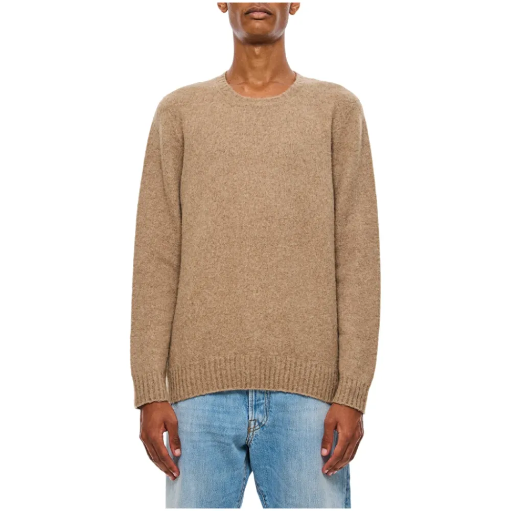 Heren Drumohr Girocollo Crewneck Sweater
