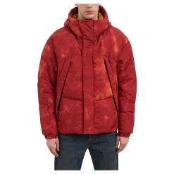 Heren JG1 Jassen^Giubbotto Imbottito con Cappuccio