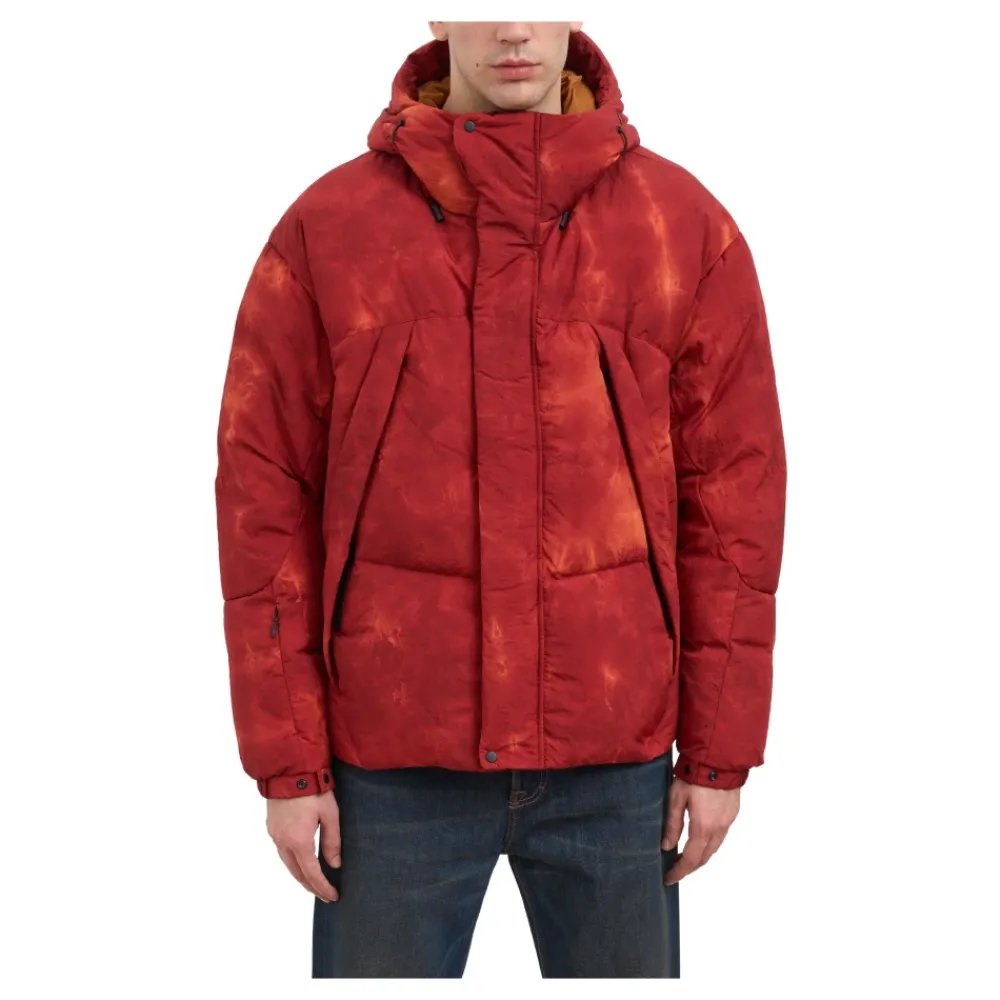 Heren JG1 Jassen^Giubbotto Imbottito con Cappuccio