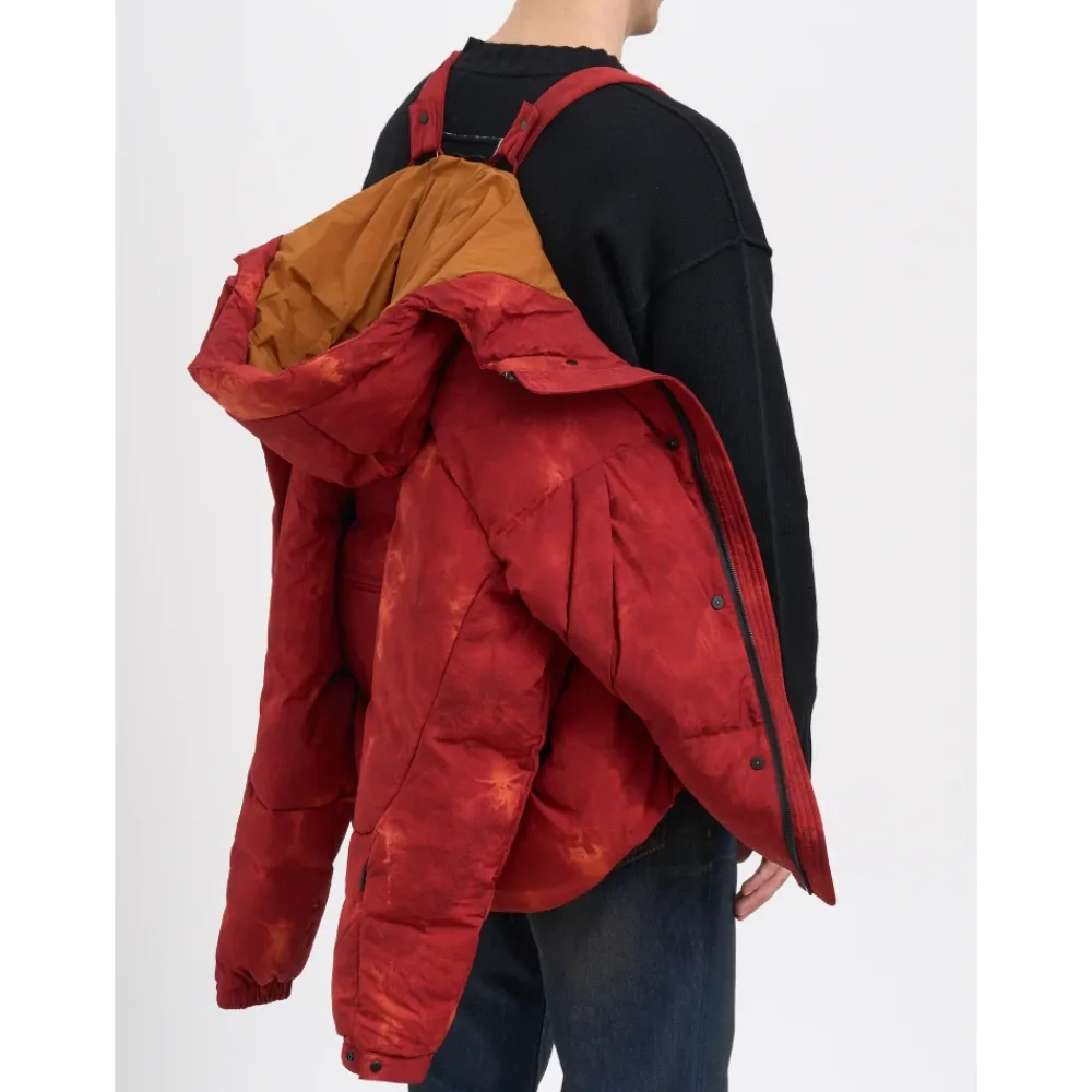 Heren JG1 Jassen^Giubbotto Imbottito con Cappuccio