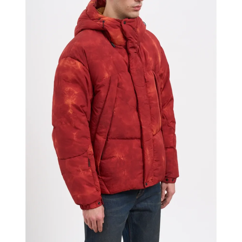 Heren JG1 Jassen^Giubbotto Imbottito con Cappuccio