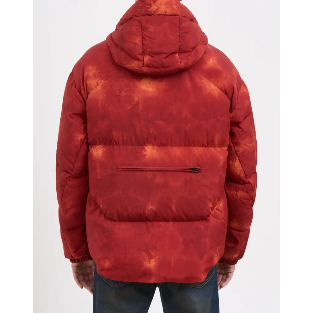 Heren JG1 Jassen^Giubbotto Imbottito con Cappuccio