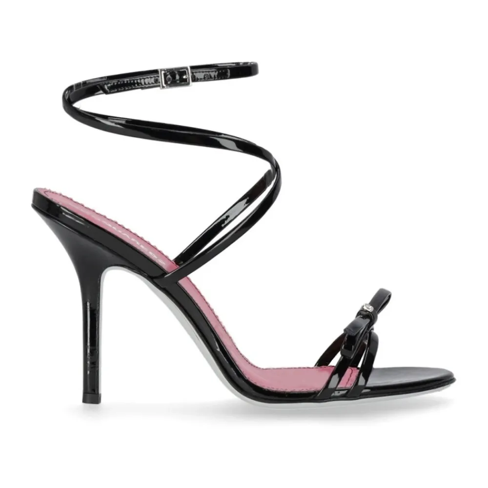 DAMES Dsquared2 Sandalen^Glanzend e Sandalen met Hak