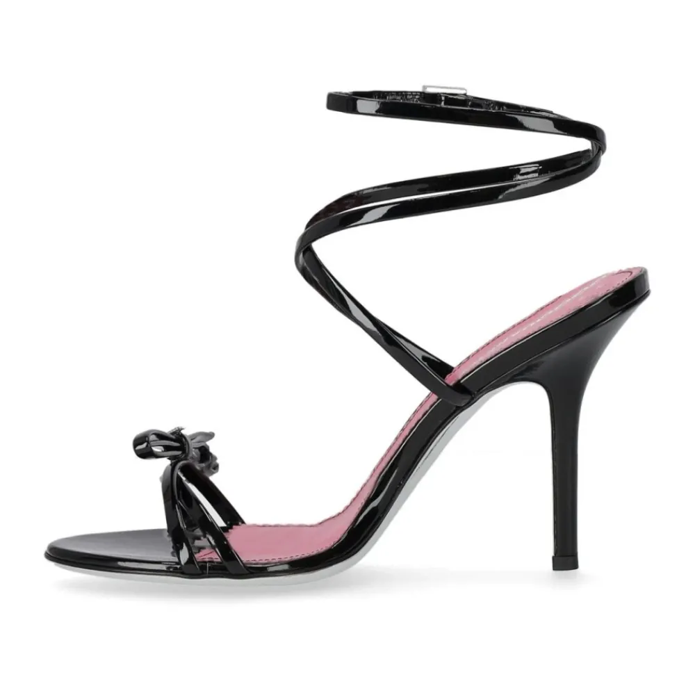 DAMES Dsquared2 Sandalen^Glanzend e Sandalen met Hak