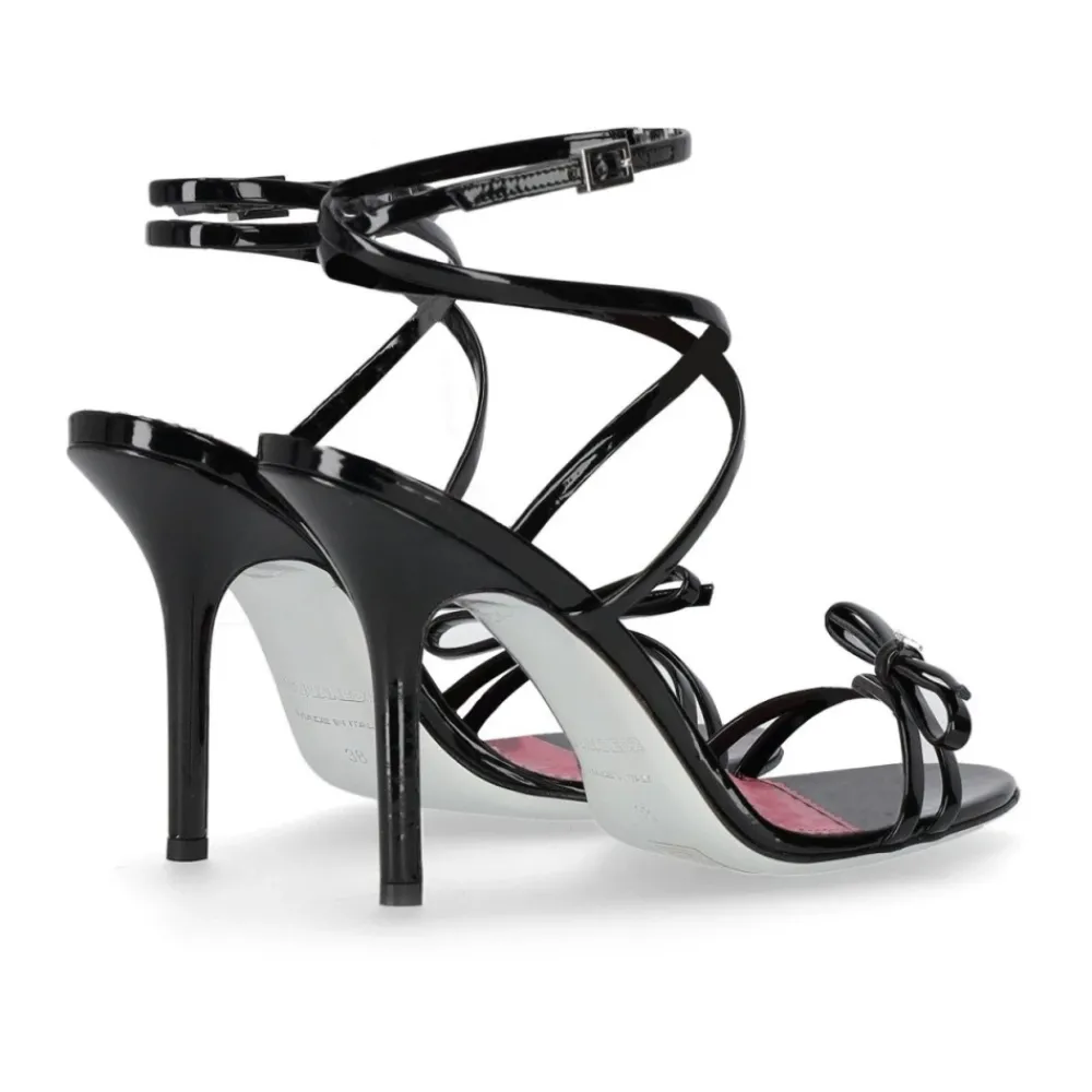 DAMES Dsquared2 Sandalen^Glanzend e Sandalen met Hak