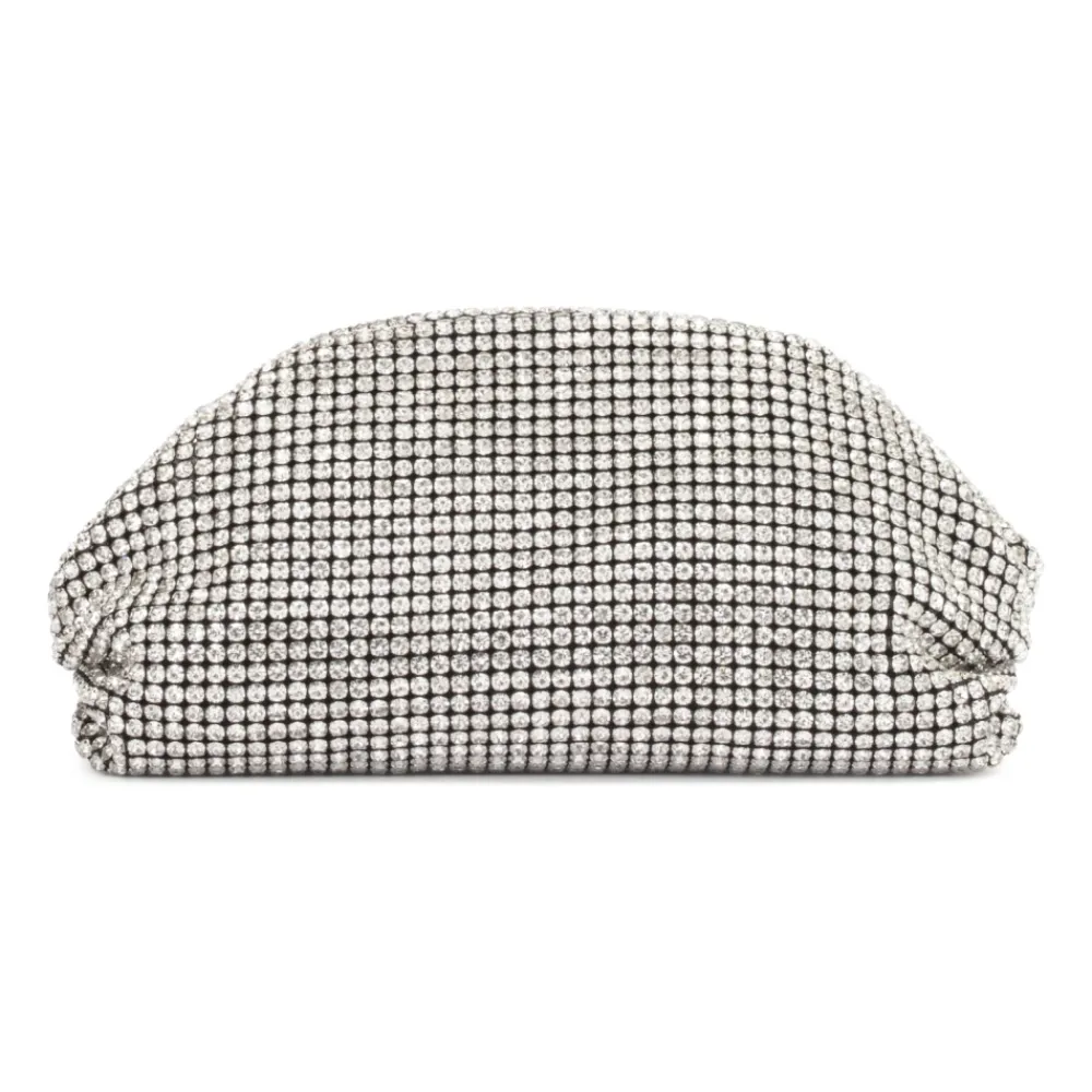 DAMES Kazar Clutches^Glanzende handtas bedekt met zirkonen