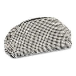 DAMES Kazar Clutches^Glanzende handtas bedekt met zirkonen