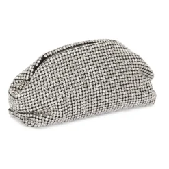 DAMES Kazar Clutches^Glanzende handtas bedekt met zirkonen