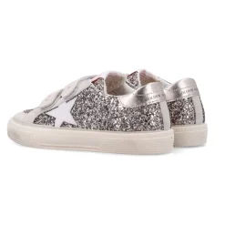Golden Goose Glitter Sneakers Cinder/Grijs/Melk/Kwarts