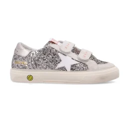 Golden Goose Glitter Sneakers met Ster Patch