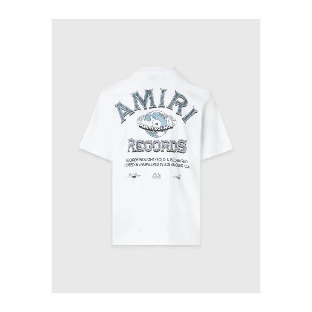 Heren Amiri Global Records Graphic T-shirt