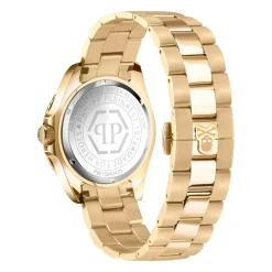 Heren Philipp Plein Horloges^GMT-I Challenger Gouden Horloge