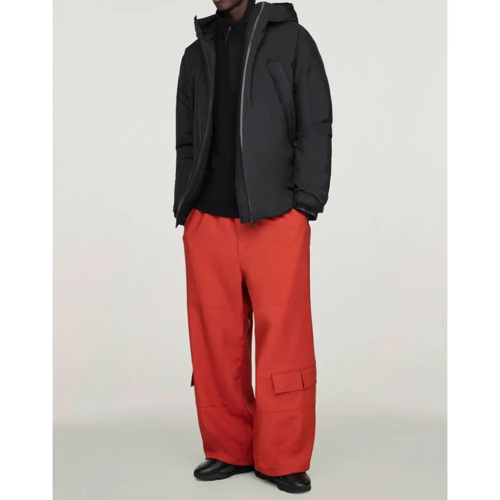 Heren Y-3 Gore-Tex Gewatteerde Jas met Capuchon