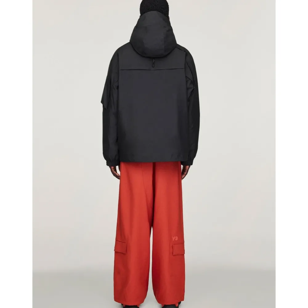 Heren Y-3 Gore-Tex Gewatteerde Jas met Capuchon