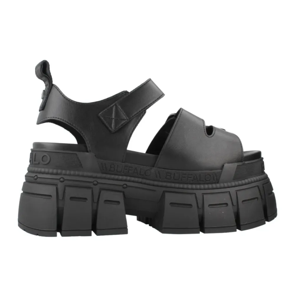 DAMES Buffalo Sleehakken^Gospher Sandal