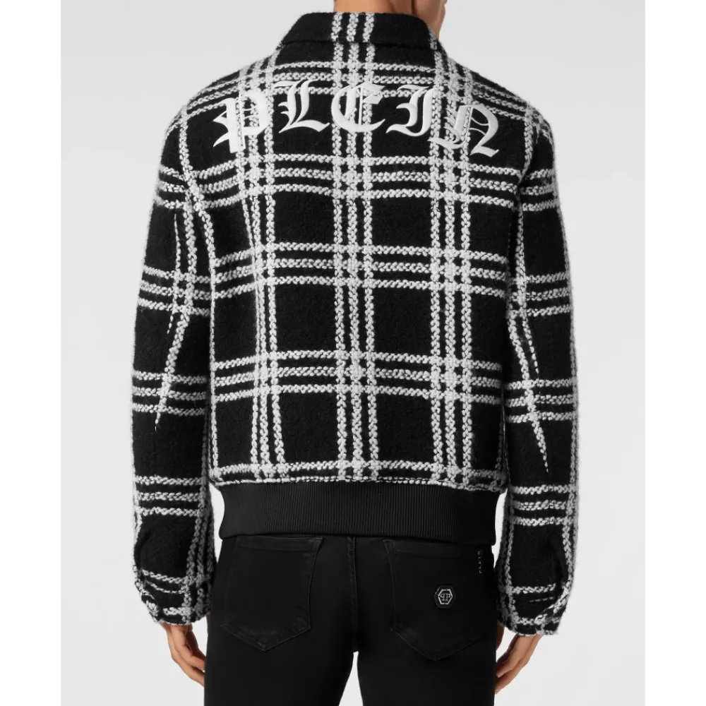 Heren Philipp Plein Gothic Plein Bomber