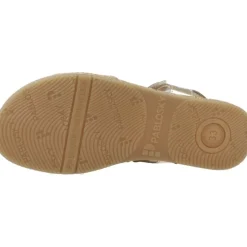 Pablosky Sandalen^Gouden Bloem Sandalen